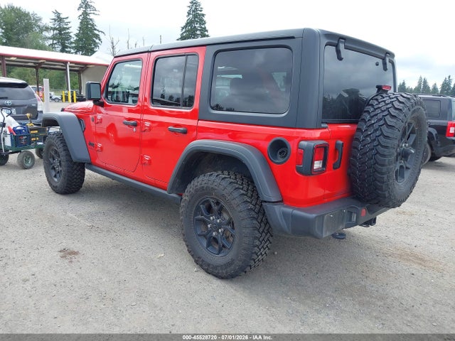 1C4PJXDN7SW555621 Jeep Wrangler 4-door Willys 4x4