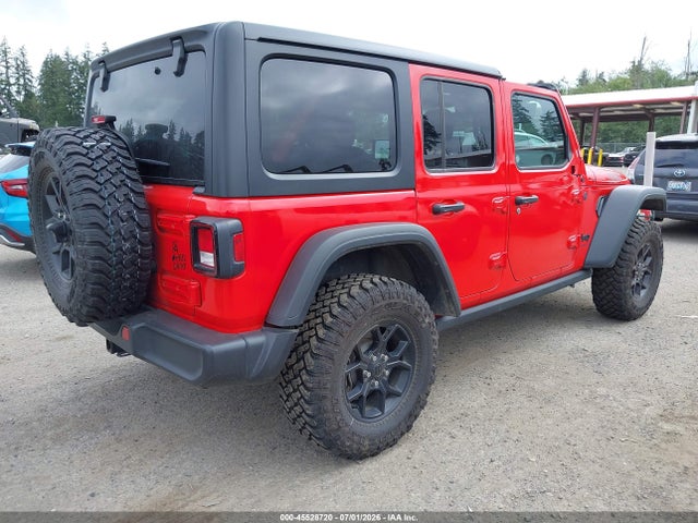 1C4PJXDN7SW555621 Jeep Wrangler 4-door Willys 4x4