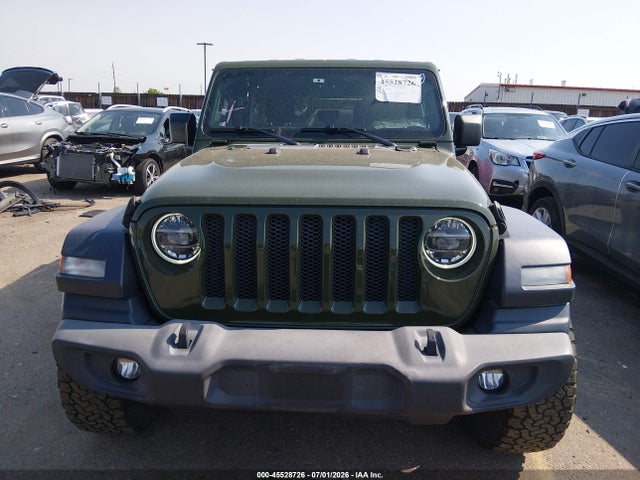 Продаж на аукціоні авто 2020 Jeep Wrangler Unlimited Sport S 4x4, vin: 1C4HJXDN4LW340011, номер лоту: 45528726