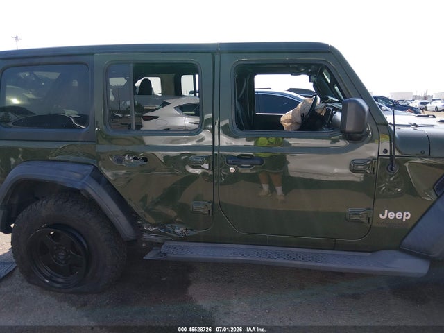 Продаж на аукціоні авто 2020 Jeep Wrangler Unlimited Sport S 4x4, vin: 1C4HJXDN4LW340011, номер лоту: 45528726