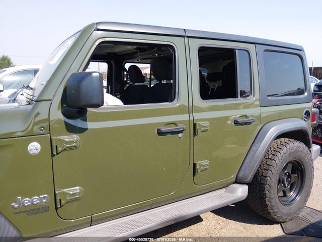 Продаж на аукціоні авто 2020 Jeep Wrangler Unlimited Sport S 4x4, vin: 1C4HJXDN4LW340011, номер лоту: 45528726