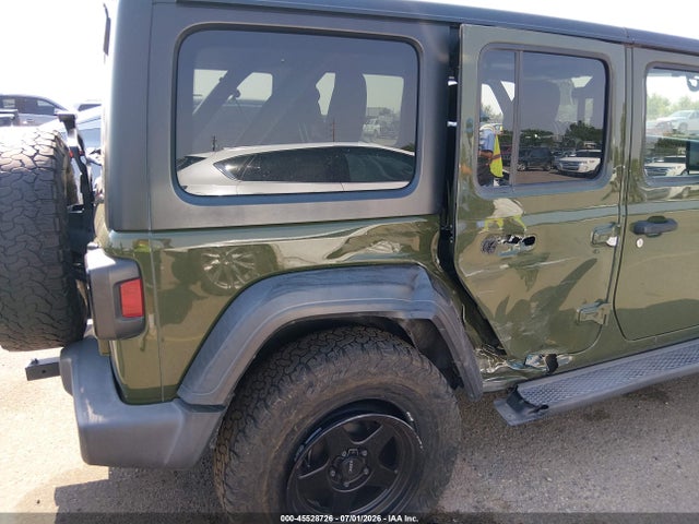 Продаж на аукціоні авто 2020 Jeep Wrangler Unlimited Sport S 4x4, vin: 1C4HJXDN4LW340011, номер лоту: 45528726