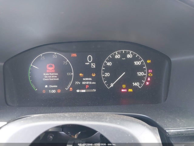 2025 Honda Cr-v Hybrid Sport-l მანქანა იყიდება აუქციონზე, vin: 7FARS5H82SE036015, აუქციონის ნომერი: 45528846