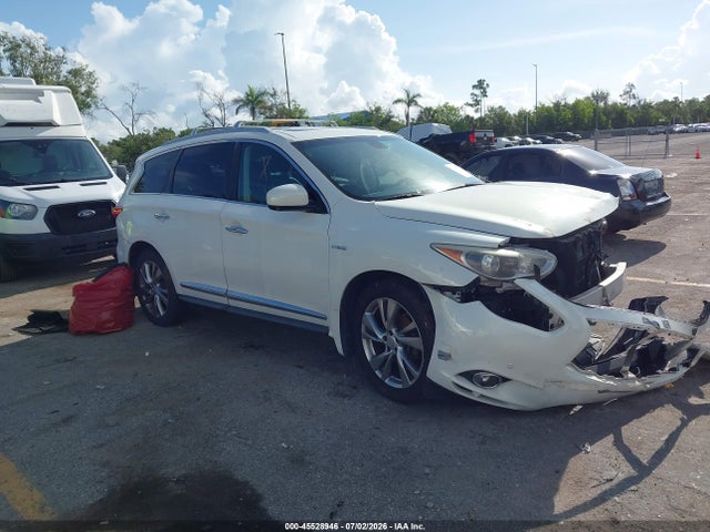 Aukcja sprzedaży 2014 Infiniti Qx60 Hybrid, vin: 5N1CL0MN6EC514804, numer aukcji: 45528946