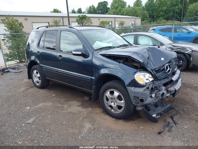 2003 Mercedes-benz Ml 320 მანქანა იყიდება აუქციონზე, vin: 4JGAB54E03A387497, აუქციონის ნომერი: 45529087