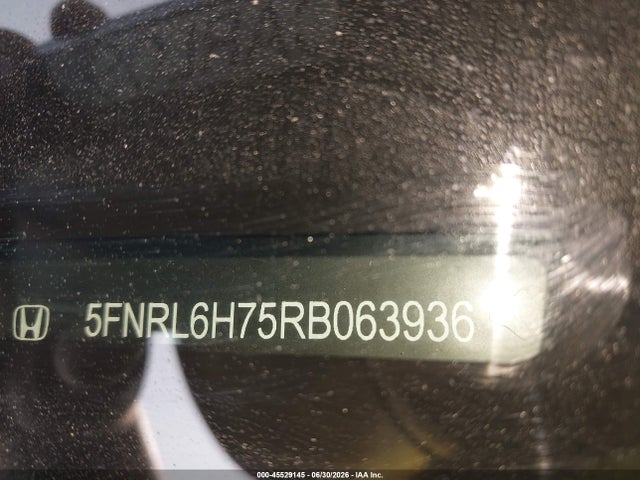 5FNRL6H75RB063936 Honda Odyssey Sport