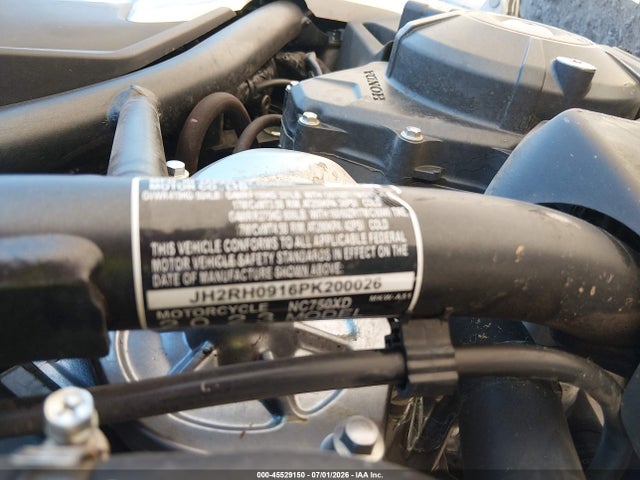 Продажа на аукционе авто 2023 Honda Nc750 Xd, vin: JH2RH0916PK200026, номер лота: 45529150