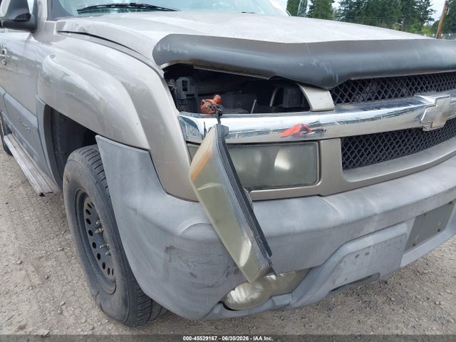 Aukcja sprzedaży 2002 Chevrolet Avalanche 1500, vin: 3GNEK13T12G269092, numer aukcji: 45529167