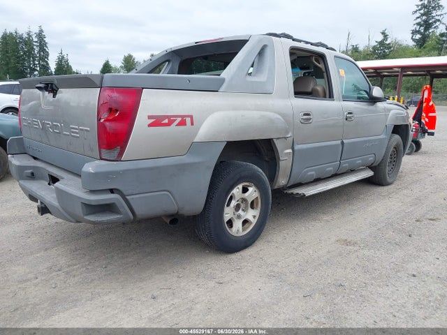 Aukcja sprzedaży 2002 Chevrolet Avalanche 1500, vin: 3GNEK13T12G269092, numer aukcji: 45529167