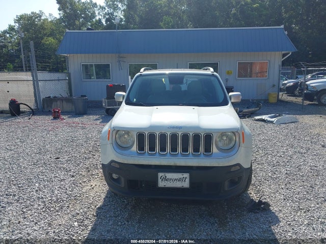 2016 Jeep Renegade Limited მანქანა იყიდება აუქციონზე, vin: ZACCJADT8GPD71836, აუქციონის ნომერი: 45529204