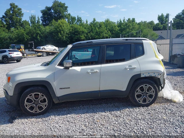 2016 Jeep Renegade Limited მანქანა იყიდება აუქციონზე, vin: ZACCJADT8GPD71836, აუქციონის ნომერი: 45529204