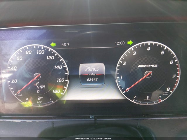 Aukcja sprzedaży 2018 Mercedes-benz Amg E 43 4matic, vin: WDDZF6EB6JA490111, numer aukcji: 45529225