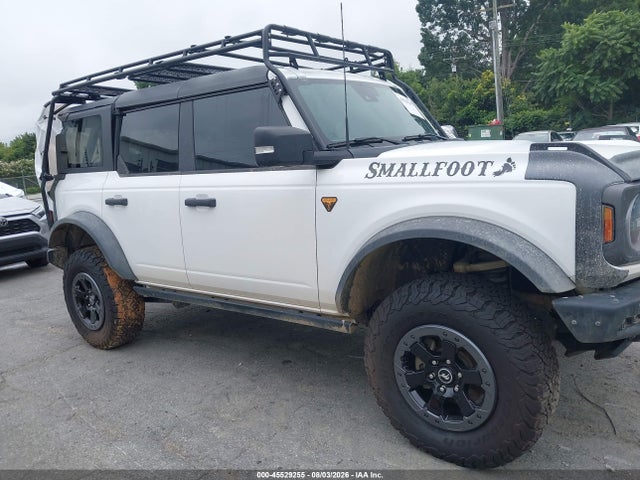 45529255 :رقم المزاد ، 1FMEE5DP4NLB69791 vin ، 2022 Ford Bronco Badlands مزاد بيع