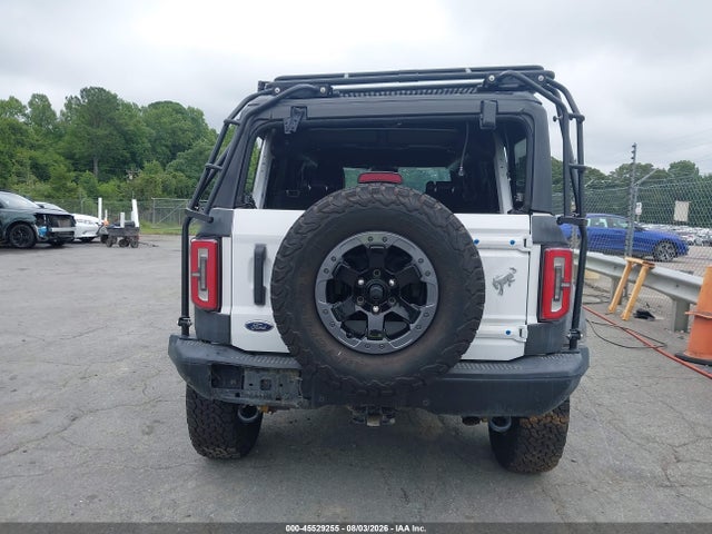 45529255 :رقم المزاد ، 1FMEE5DP4NLB69791 vin ، 2022 Ford Bronco Badlands مزاد بيع