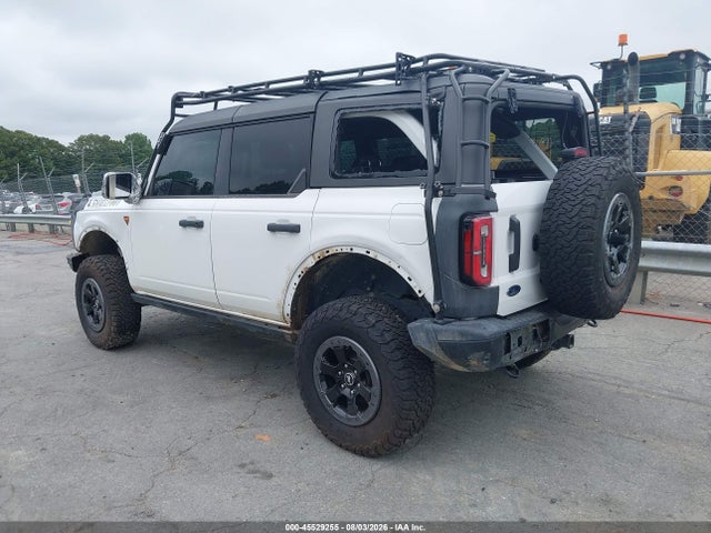 45529255 :رقم المزاد ، 1FMEE5DP4NLB69791 vin ، 2022 Ford Bronco Badlands مزاد بيع