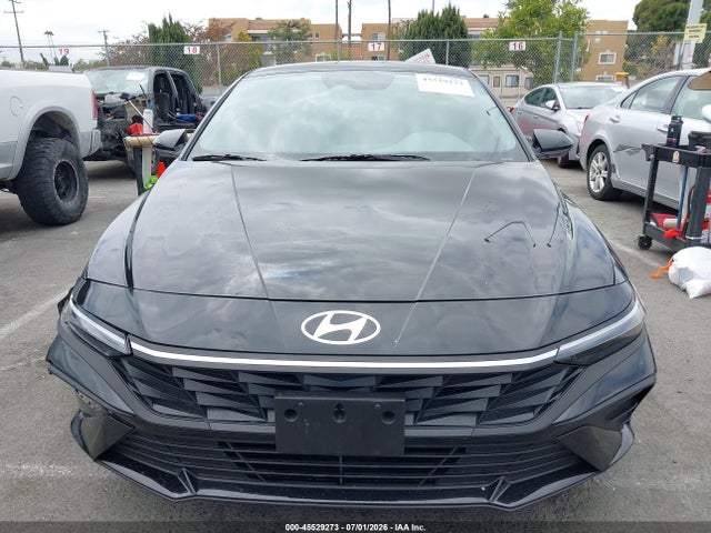 KMHLM4DJ5SU167683 Hyundai Elantra Hybrid Blue
