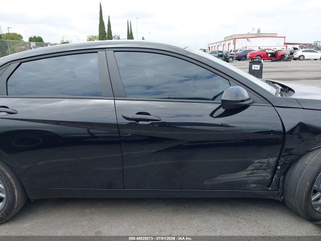 KMHLM4DJ5SU167683 Hyundai Elantra Hybrid Blue