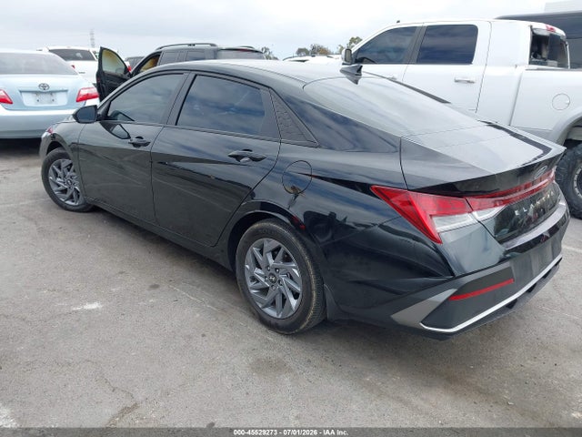 KMHLM4DJ5SU167683 Hyundai Elantra Hybrid Blue