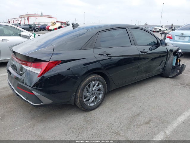 KMHLM4DJ5SU167683 Hyundai Elantra Hybrid Blue
