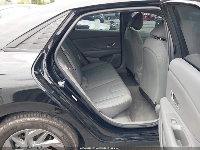 KMHLM4DJ5SU167683 Hyundai Elantra Hybrid Blue