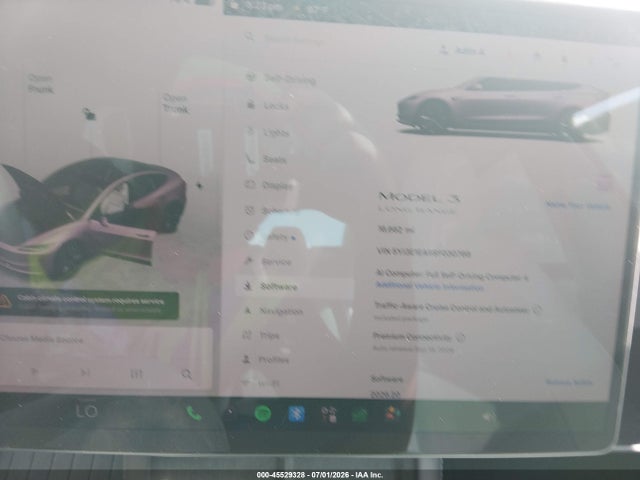 5YJ3E1EA9SF030768 Tesla Model 3 Long Range Rear-wheel Drive/standard Rear-wheel Drive
