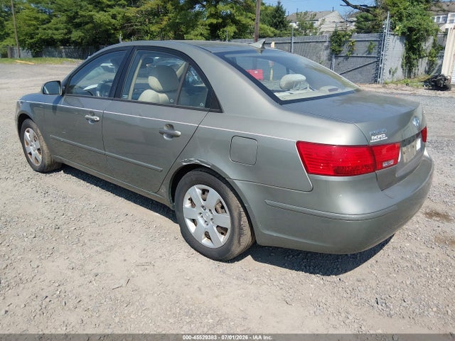 2009 Hyundai Sonata Gls მანქანა იყიდება აუქციონზე, vin: 5NPET46C79H418450, აუქციონის ნომერი: 45529383