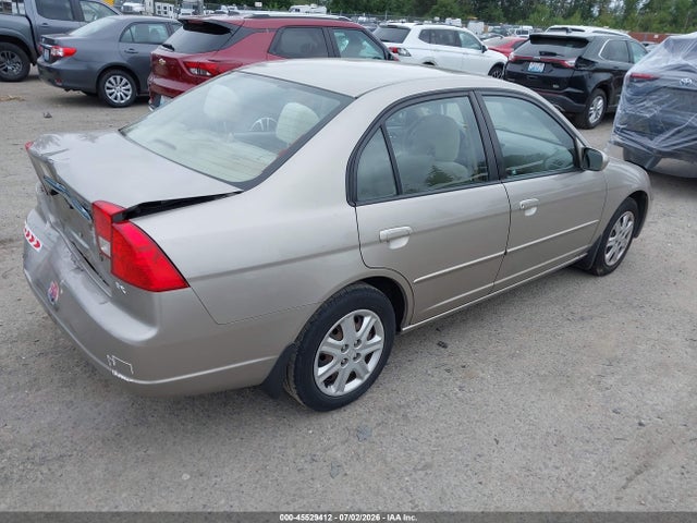 45529412 :رقم المزاد ، 2HGES26753H520602 vin ، 2003 Honda Civic Ex مزاد بيع