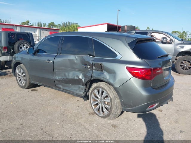 Aukcja sprzedaży 2015 Acura Mdx Technology Package, vin: 5FRYD3H49FB005111, numer aukcji: 45529449