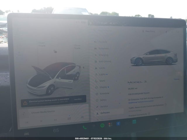 5YJ3E1EA4RF762431 Tesla Model 3 Long Range Dual Motor All-wheel Drive/rear-wheel Drive