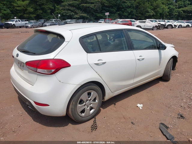 2017 Kia Forte Lx მანქანა იყიდება აუქციონზე, vin: KNAFK5A87H5725564, აუქციონის ნომერი: 45529515