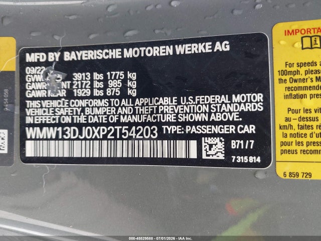 Mini Se Hardtop Cooper 2023 WMW13DJ0XP2T54203 Image 9