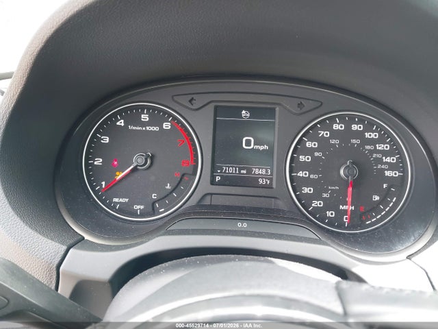 2018 Audi A3 2.0t Premium/2.0t Tech Premium მანქანა იყიდება აუქციონზე, vin: WAUB8GFF1J1039422, აუქციონის ნომერი: 45529714