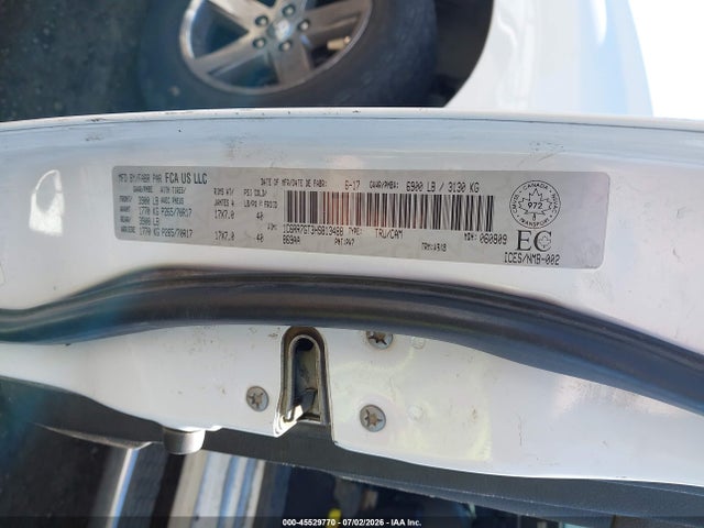 1C6RR7GT3HS813488 RAM 1500 Slt