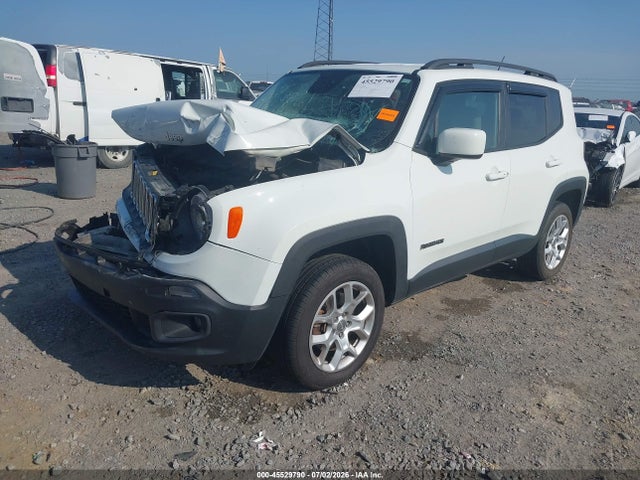 Продажа на аукционе авто 2016 Jeep Renegade Latitude, vin: ZACCJBBT2GPD81318, номер лота: 45529790