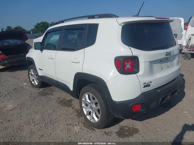 Продажа на аукционе авто 2016 Jeep Renegade Latitude, vin: ZACCJBBT2GPD81318, номер лота: 45529790