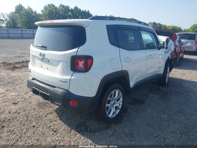 Продажа на аукционе авто 2016 Jeep Renegade Latitude, vin: ZACCJBBT2GPD81318, номер лота: 45529790