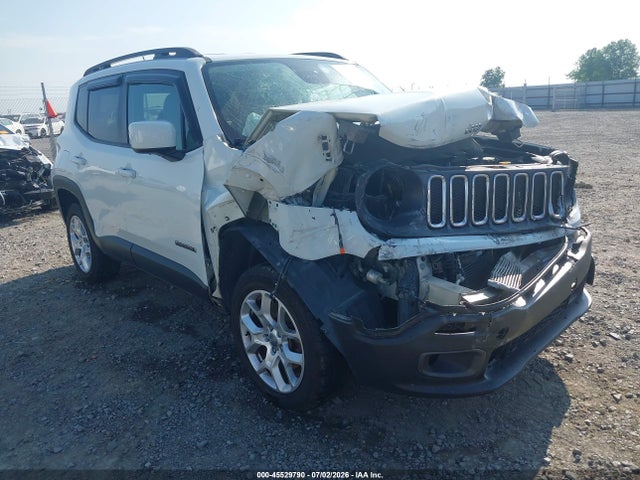 Продажа на аукционе авто 2016 Jeep Renegade Latitude, vin: ZACCJBBT2GPD81318, номер лота: 45529790
