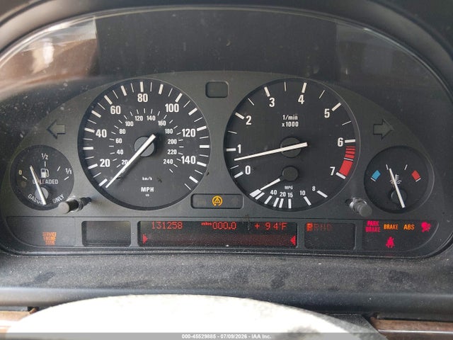 Aukcja sprzedaży 2002 Bmw 5 Series 530ia, vin: WBADT63482CH89073, numer aukcji: 45529885