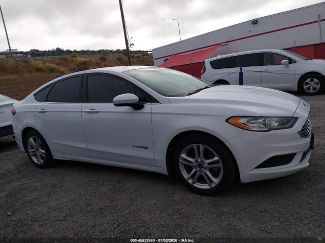 3FA6P0UU0JR209457 Ford Fusion Hybrid S