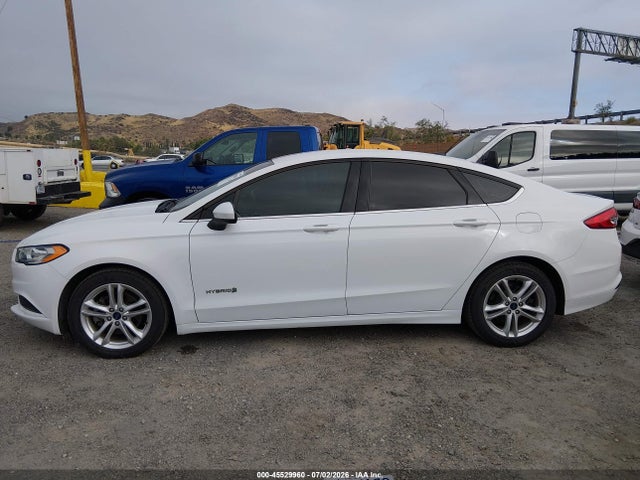 3FA6P0UU0JR209457 Ford Fusion Hybrid S