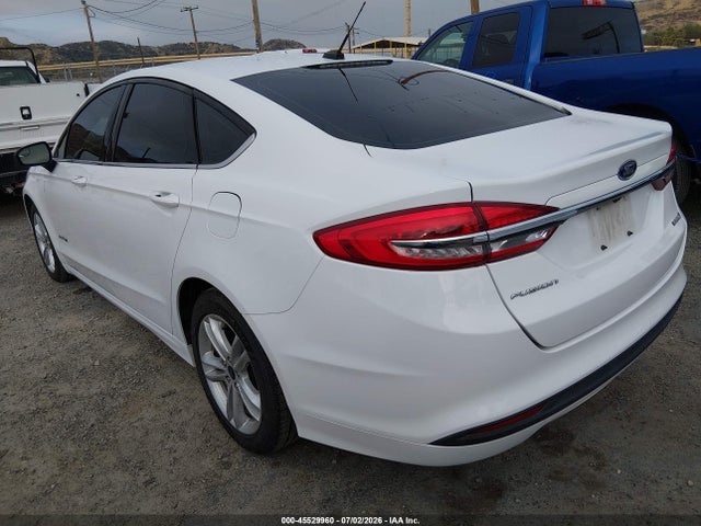 3FA6P0UU0JR209457 Ford Fusion Hybrid S