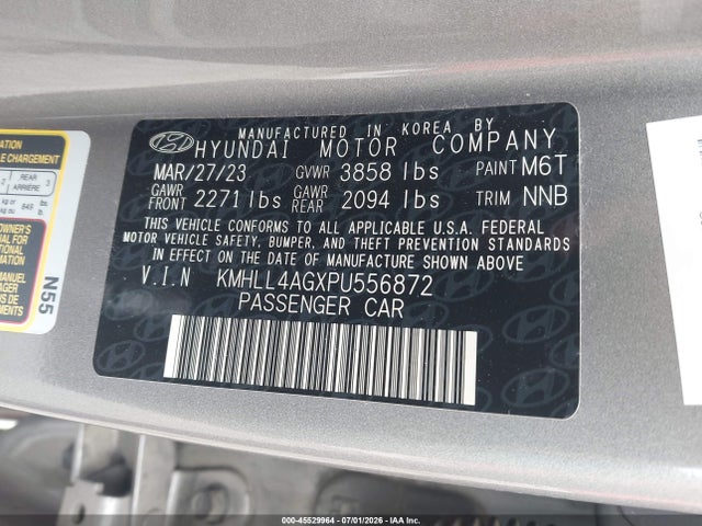 Продаж на аукціоні авто 2023 Hyundai Elantra Se, vin: KMHLL4AGXPU556872, номер лоту: 45529964