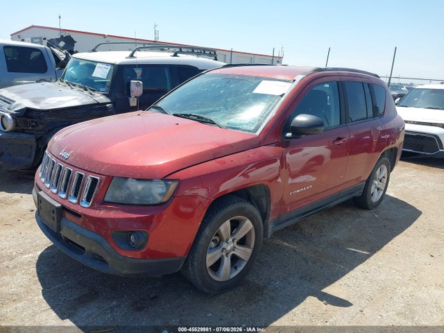 2016 Jeep Compass Sport მანქანა იყიდება აუქციონზე, vin: 1C4NJDBB5GD571723, აუქციონის ნომერი: 45529981