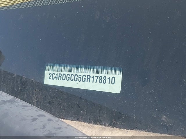 2C4RDGCG5GR178810 Dodge Grand Caravan Sxt