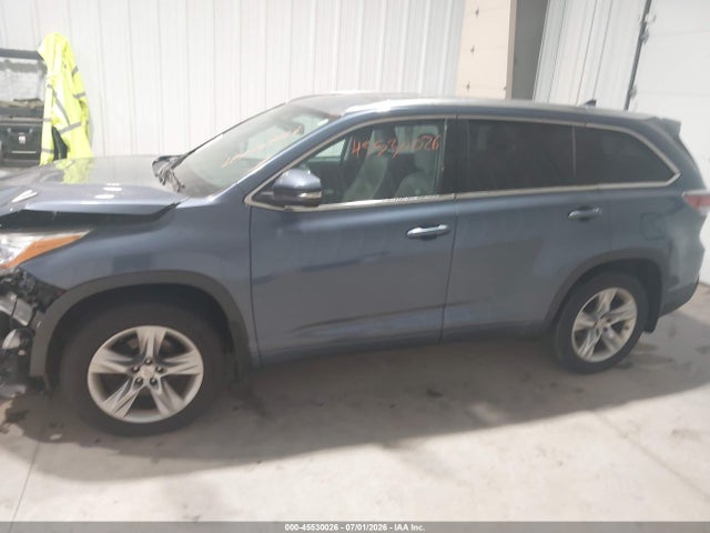Aukcja sprzedaży 2015 Toyota Highlander Limited V6, vin: 5TDDKRFH6FS182189, numer aukcji: 45530026