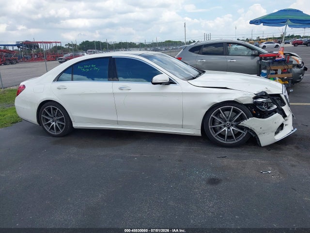 Продаж на аукціоні авто 2018 Mercedes-benz S 450, vin: WDDUG6GB0JA350897, номер лоту: 45530080