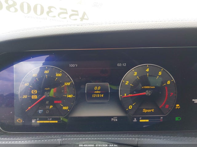 Продаж на аукціоні авто 2018 Mercedes-benz S 450, vin: WDDUG6GB0JA350897, номер лоту: 45530080
