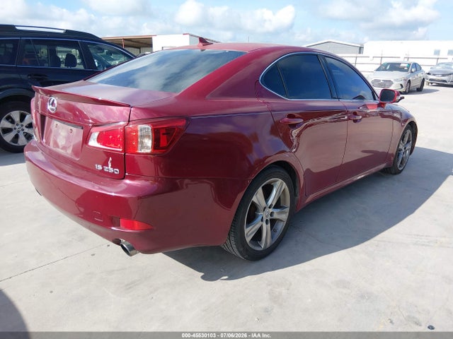 Auction sale of the 2011 Lexus Is 250, vin: JTHBF5C26B5143265, lot number: 45530103