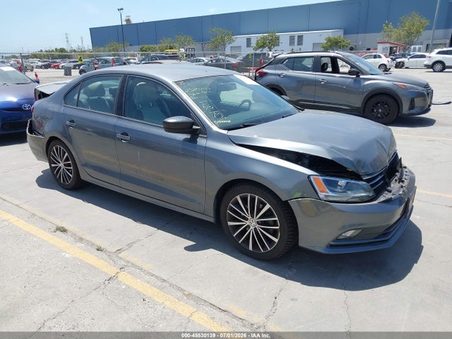 45530139 :رقم المزاد ، 3VWD17AJ6GM418548 vin ، 2016 Volkswagen Jetta 1.8t Sport مزاد بيع