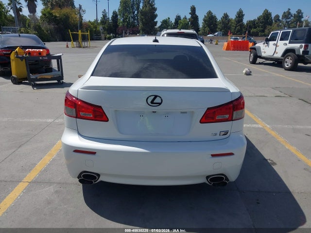 45530225 :رقم المزاد ، JTHBP262685002602 vin ، 2008 Lexus Is F مزاد بيع